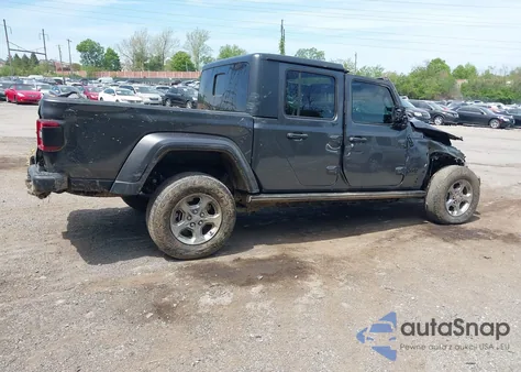 2021 Jeep Gladiator Freedom 4X4 из США, поврежденный, VIN 1C6HJTAG3ML557932
